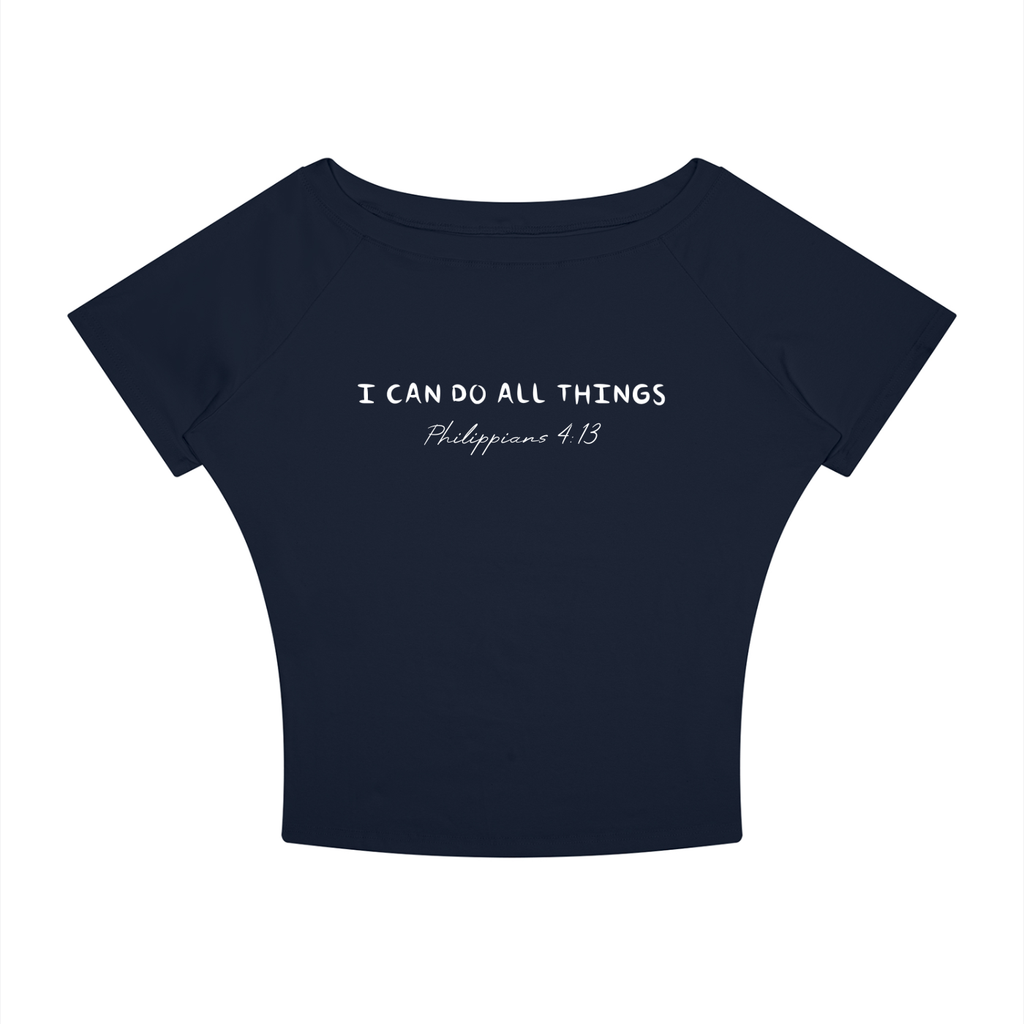 Women’s Off-Shoulder Raglan T-Shirt