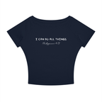 Women’s Off-Shoulder Raglan T-Shirt