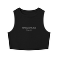 Women's Tight Crewneck Crop Tank Top