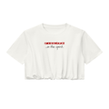 Women’s Crop Bubble Hem T-Shirt