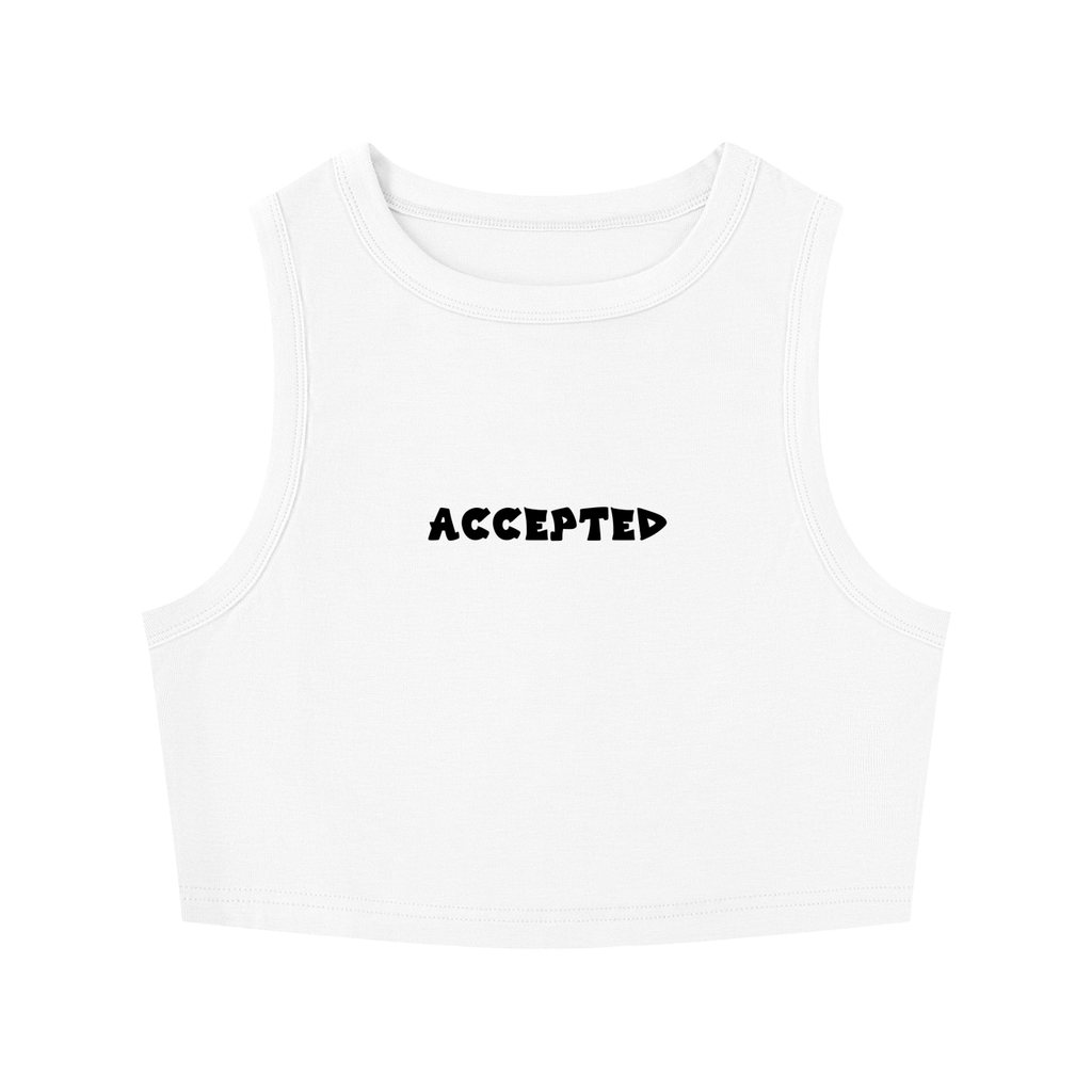 Women's Tight Crewneck Crop Tank Top